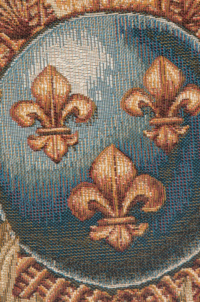 Empire Lys Flower French Tapestry Cushion
