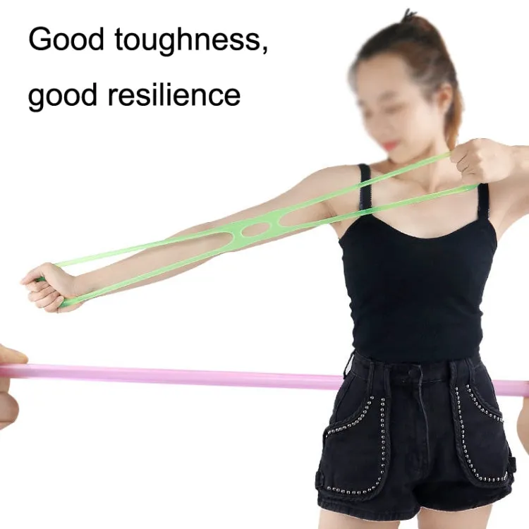 Fitness Weight Loss Muscle Training Stretching Multi-purpose Puller, Style: Single Hole (Blue)