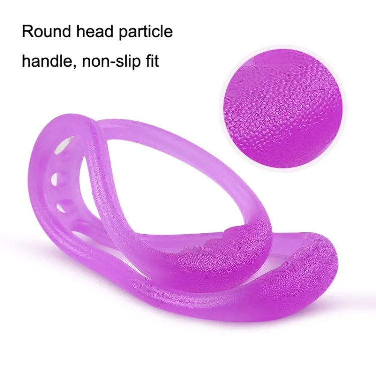 Fitness Weight Loss Muscle Training Stretching Multi-purpose Puller, Style: Single Hole (Blue)