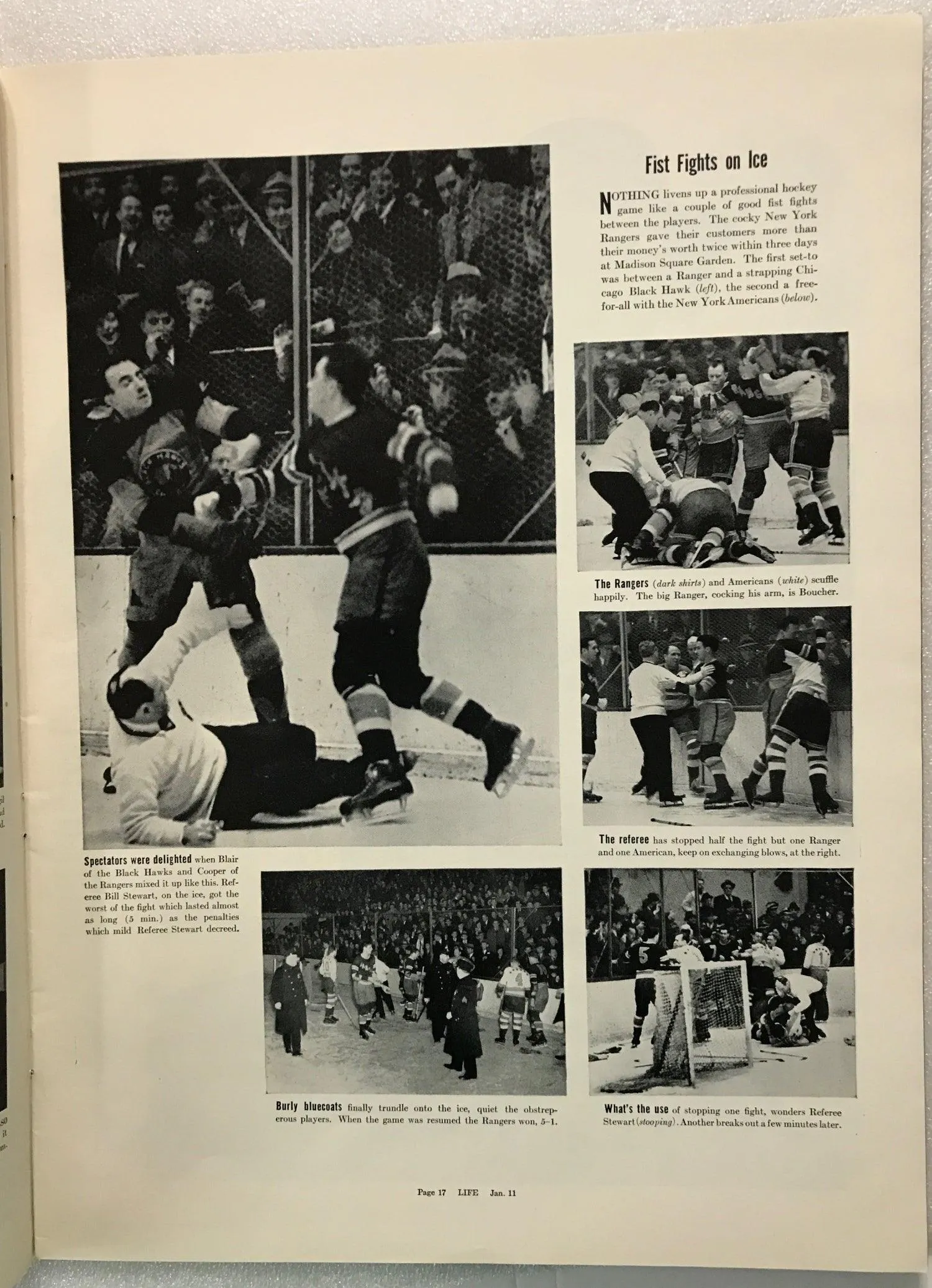 Life Magazine, January 11, 1937