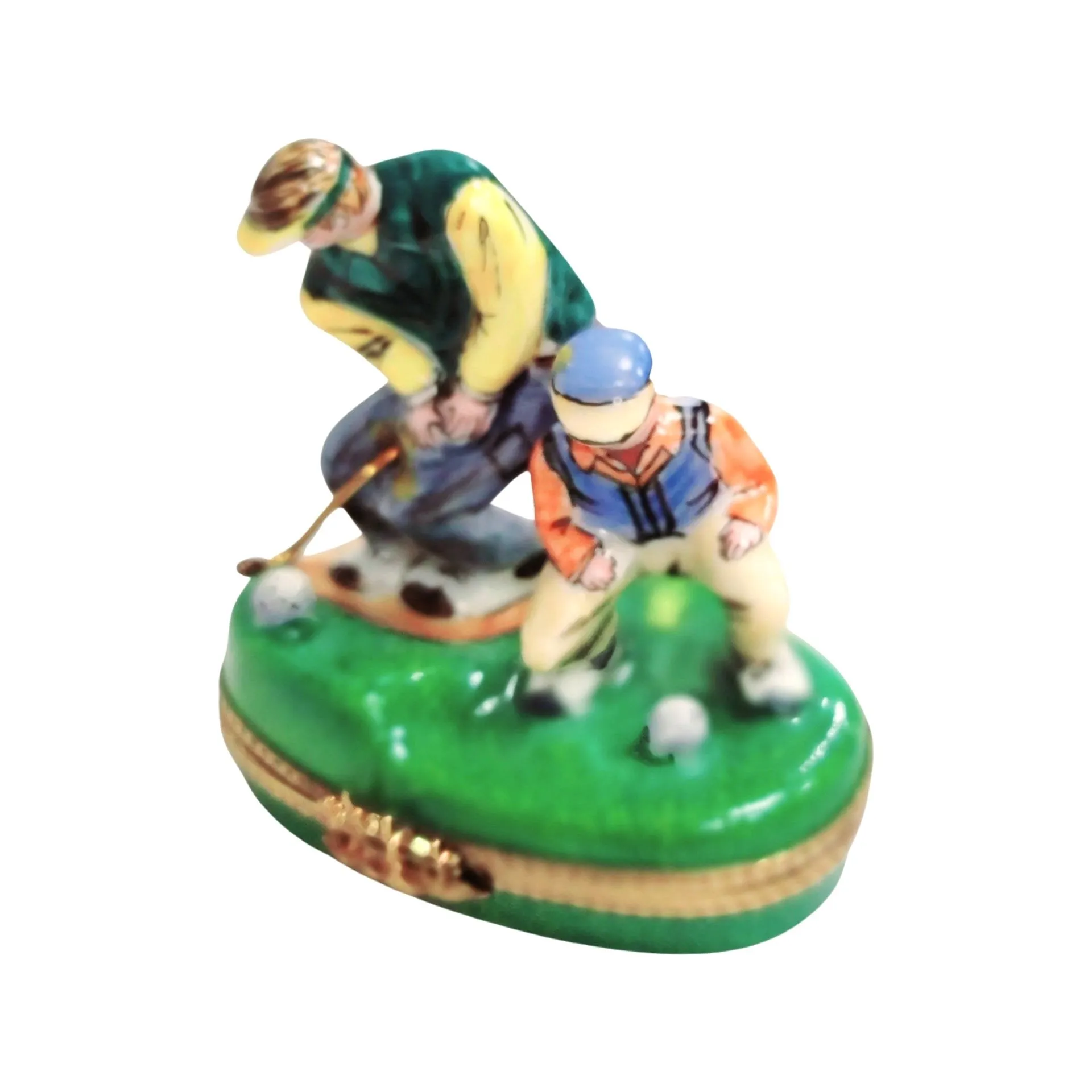 Men Playing Golf Sports
