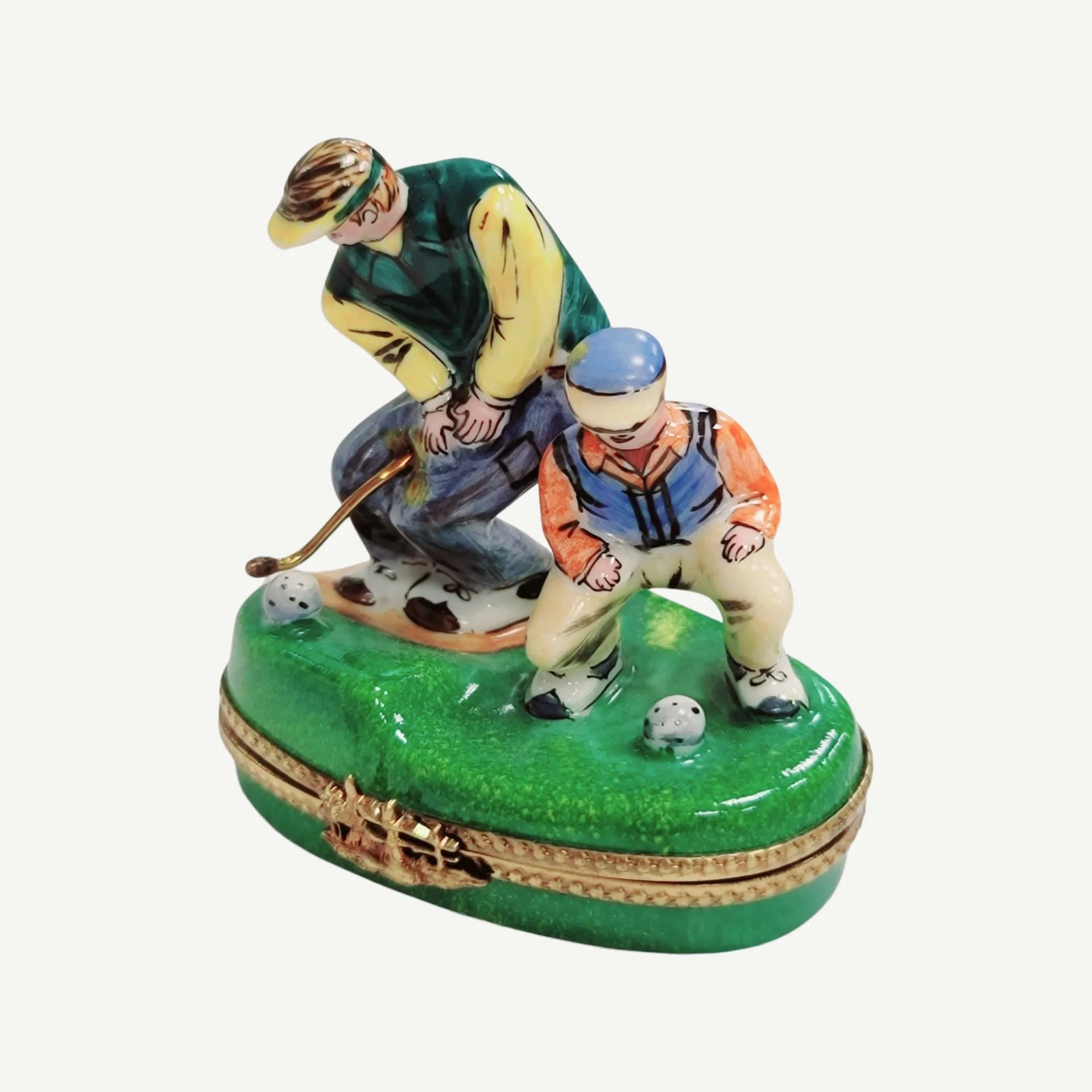Men Playing Golf Sports