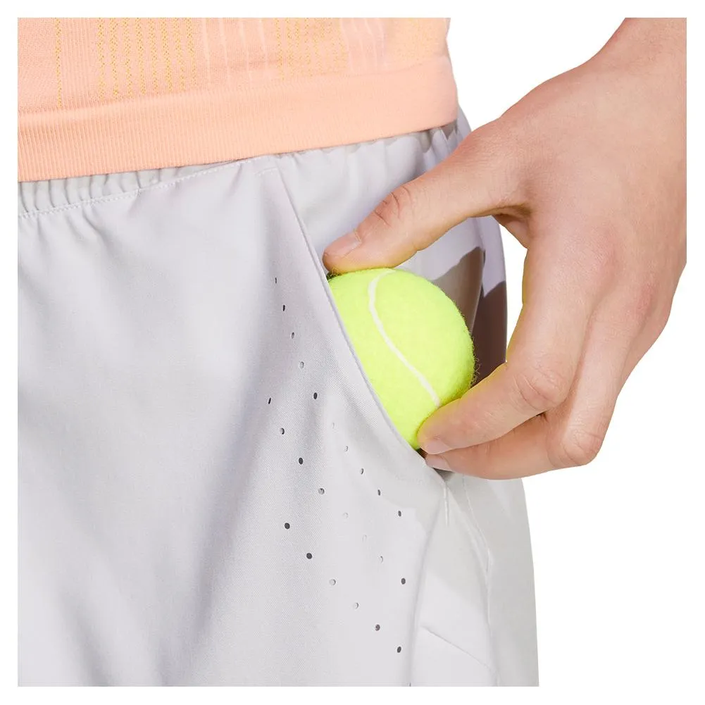 Mens Short and Tight Tennis Set Grey