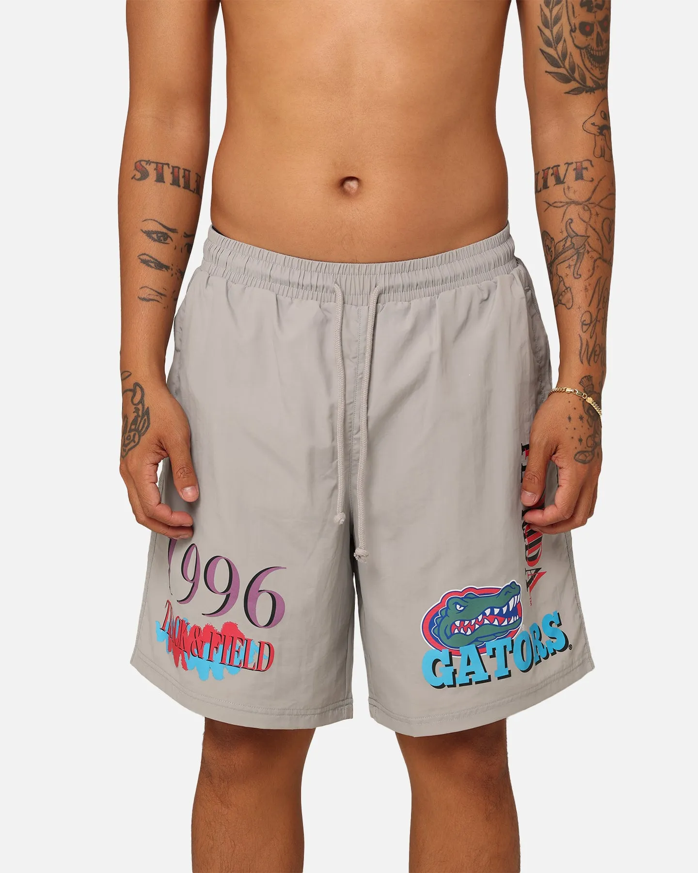 National Collegiate Athletic Association Florida Gators Track & Field Shorts Grey