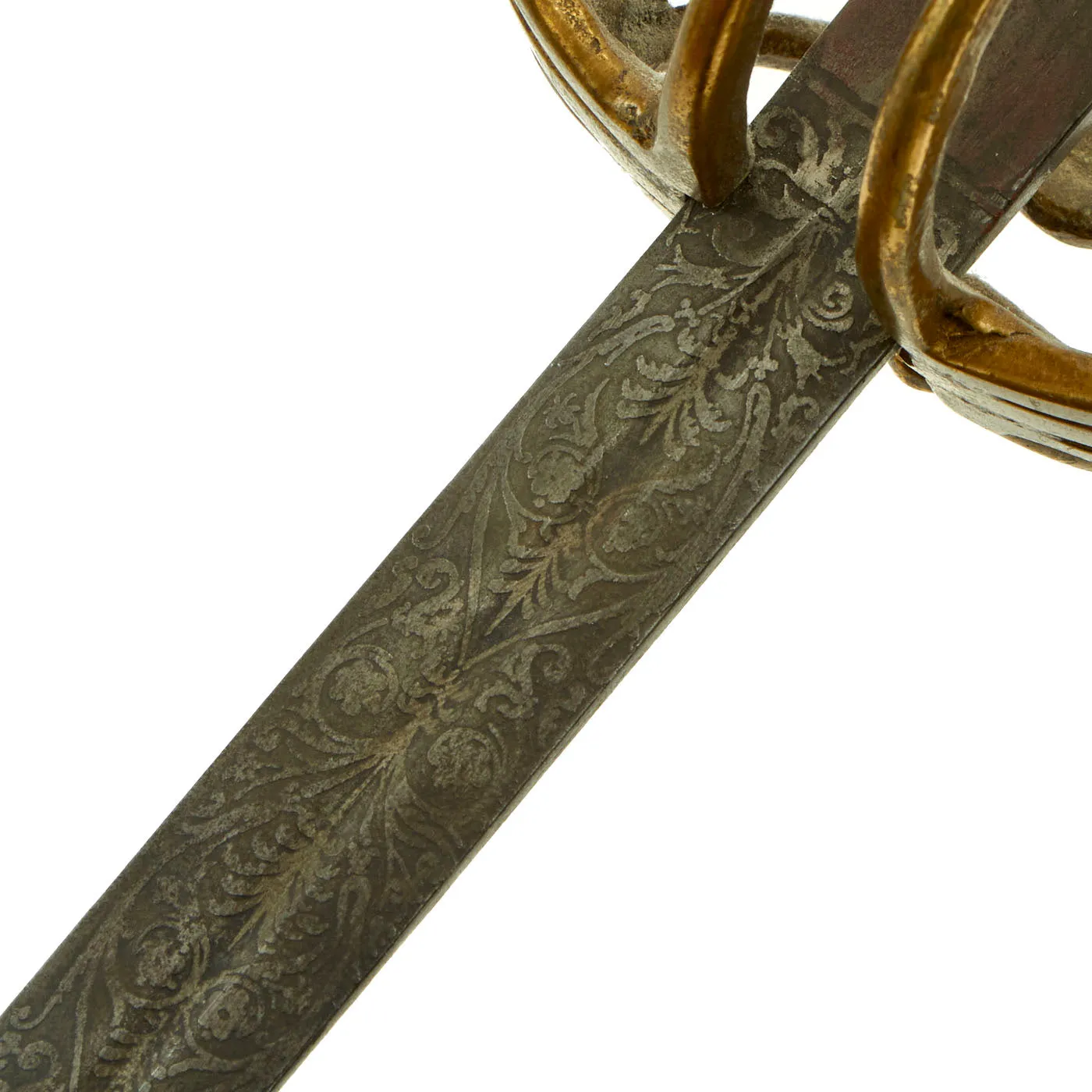 Original 19th Century Victorian High Quality Replica Of A 17th Century Swept Hilt Rapier