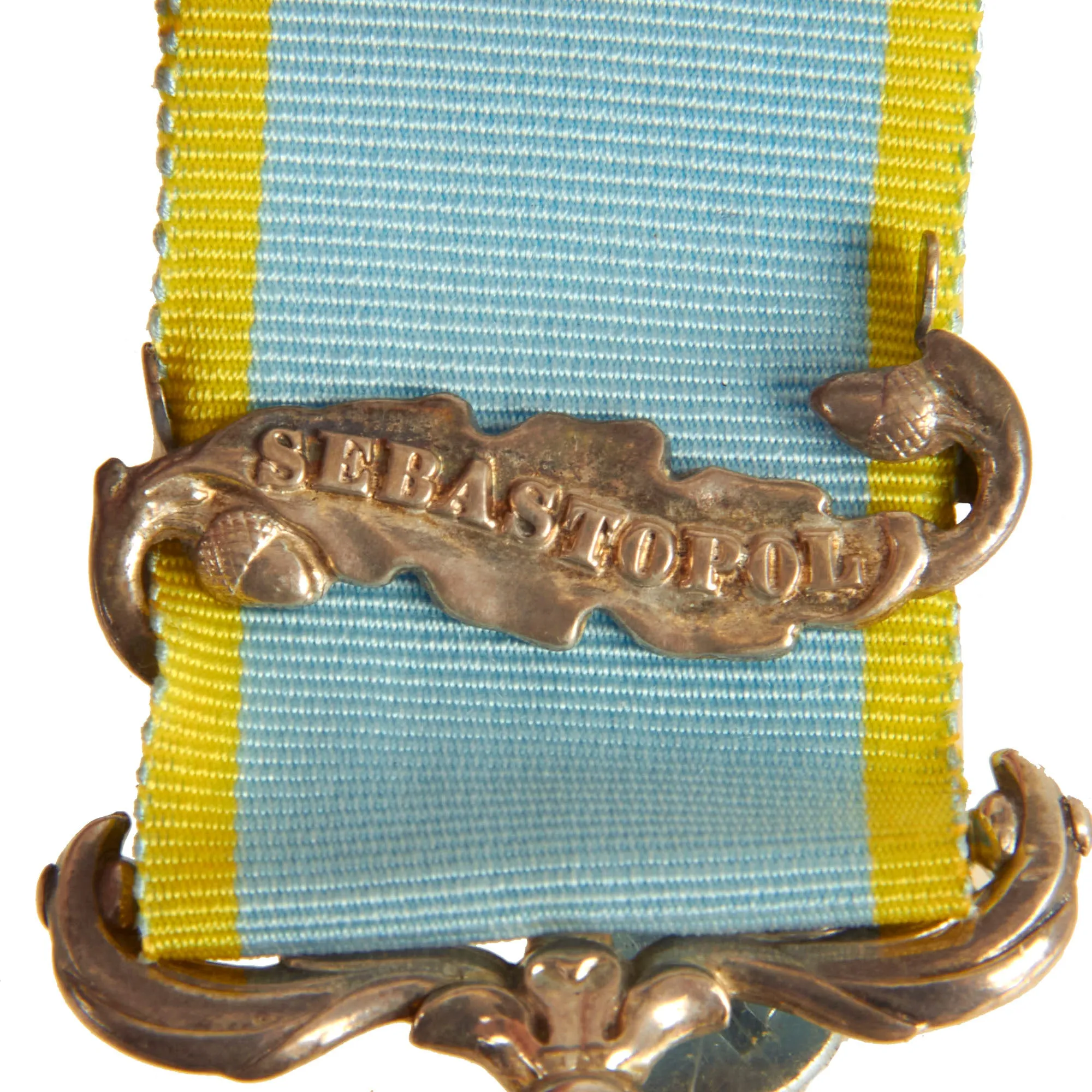 Original British Crimean War Campaign Medal With Sebastopol Clasp Named To Private Walter Page, 55th (Westmorland) Regiment of Foot