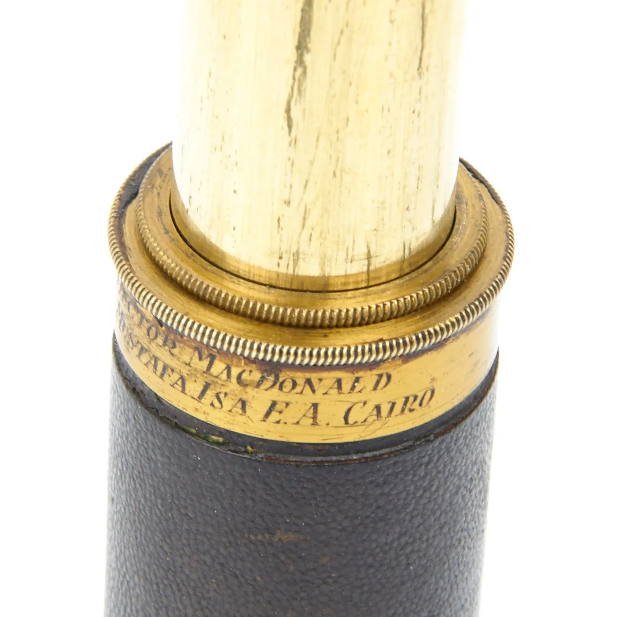 Original British Victorian Era Pocket Telescope of General Hector MacDonald