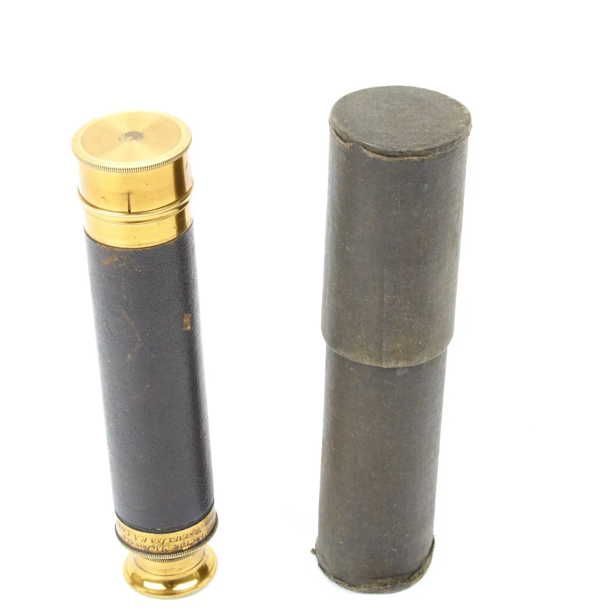 Original British Victorian Era Pocket Telescope of General Hector MacDonald