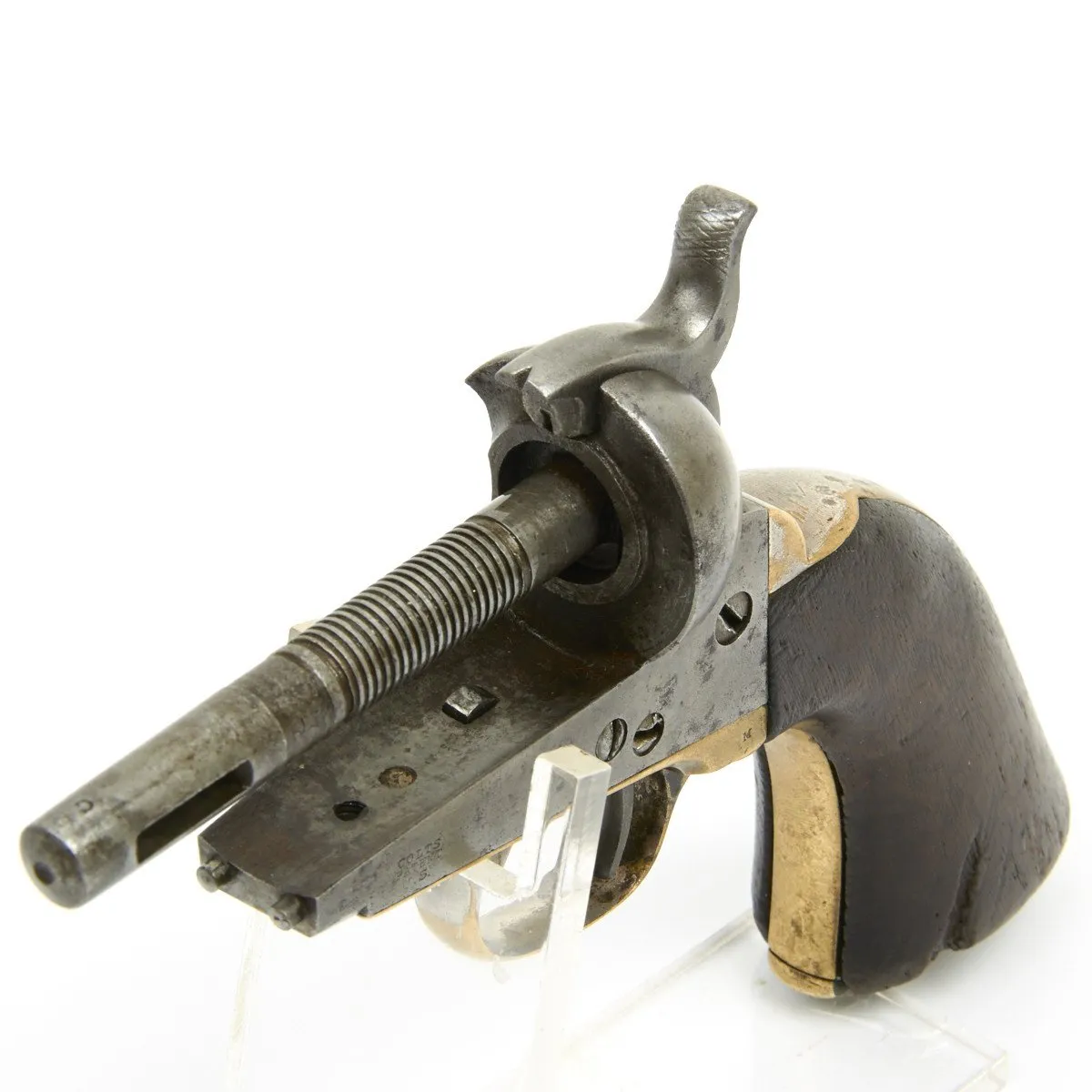 Original Colt 1851 Navy .36 Caliber Pistol and Silver Pocket Watch Named to Joshua Chamberlain 20th Maine Infantry