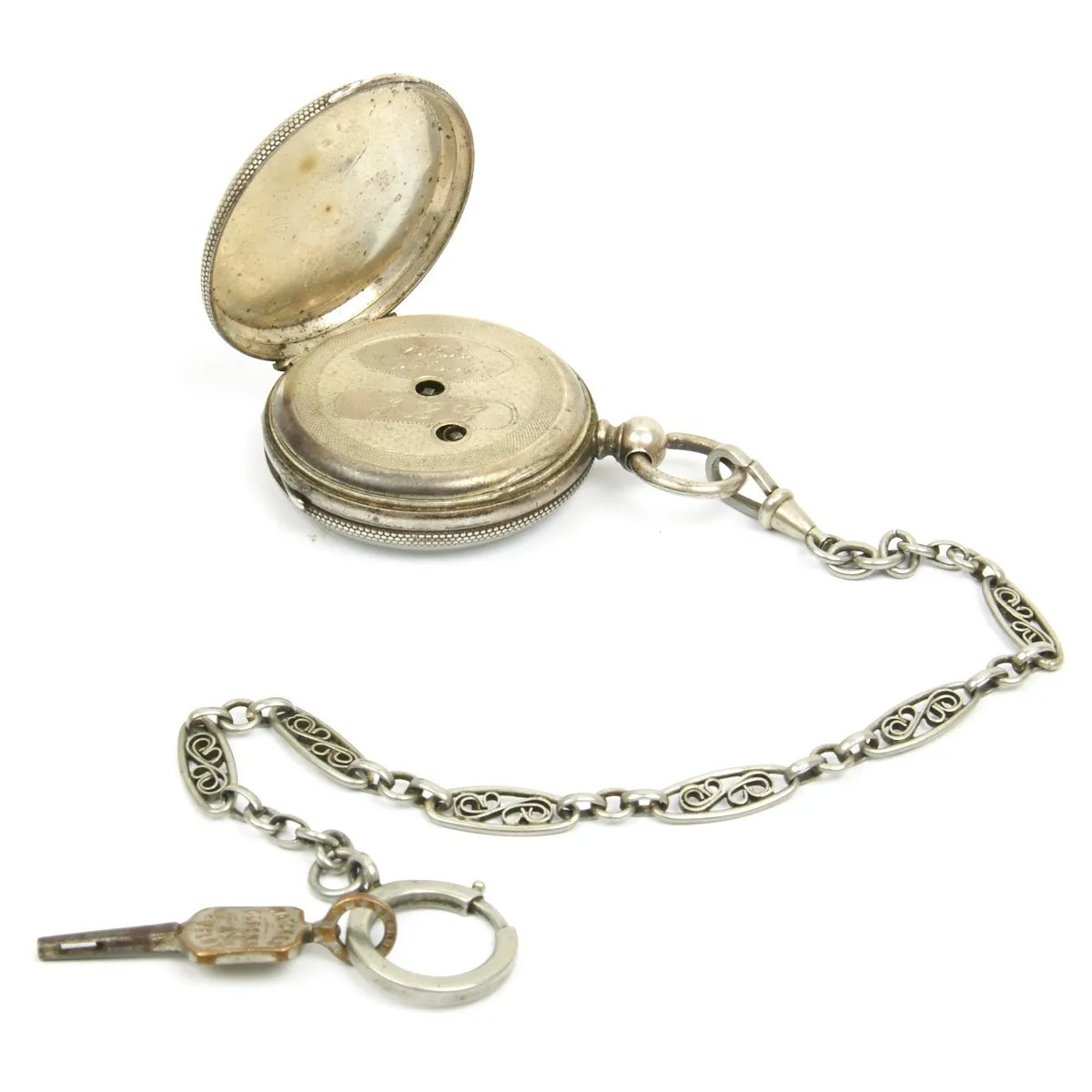 Original Colt 1851 Navy .36 Caliber Pistol and Silver Pocket Watch Named to Joshua Chamberlain 20th Maine Infantry