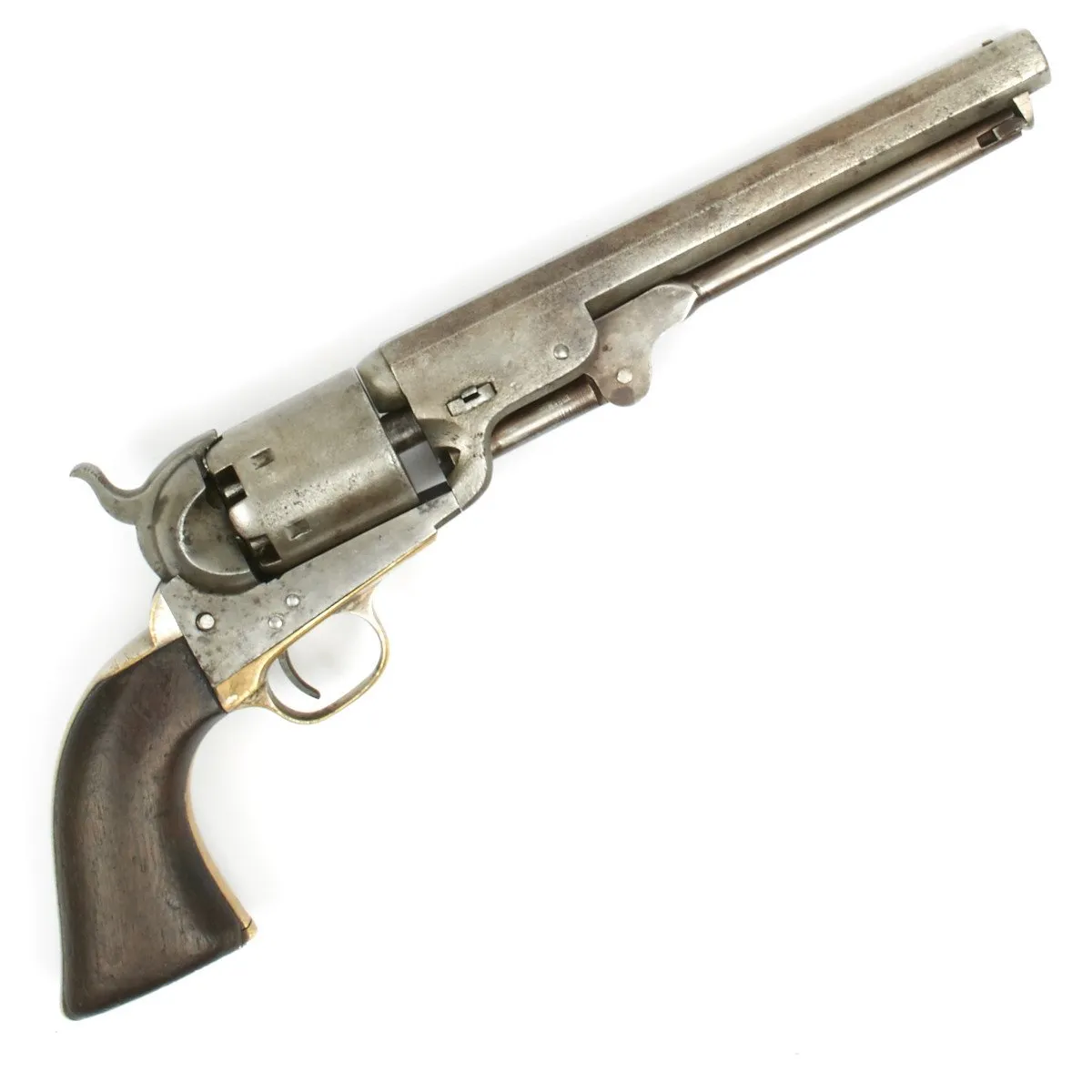 Original Colt 1851 Navy .36 Caliber Pistol and Silver Pocket Watch Named to Joshua Chamberlain 20th Maine Infantry