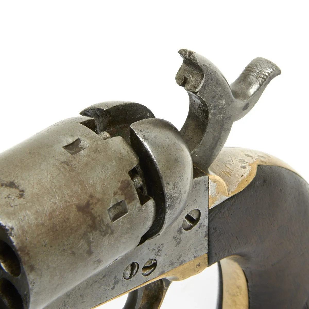 Original Colt 1851 Navy .36 Caliber Pistol and Silver Pocket Watch Named to Joshua Chamberlain 20th Maine Infantry