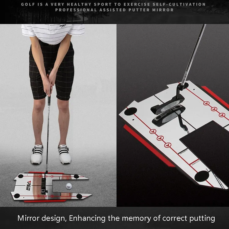 PGM JZQ015 Golf Training Device Push Swing Practice Mirror Correct Posture Device(Correct Swing Plate)