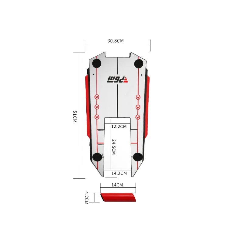 PGM JZQ015 Golf Training Device Push Swing Practice Mirror Correct Posture Device(Correct Swing Plate)