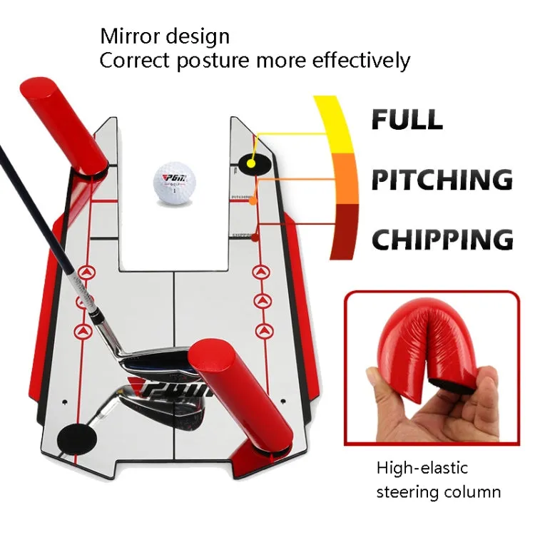 PGM JZQ015 Golf Training Device Push Swing Practice Mirror Correct Posture Device(Correct Swing Plate)