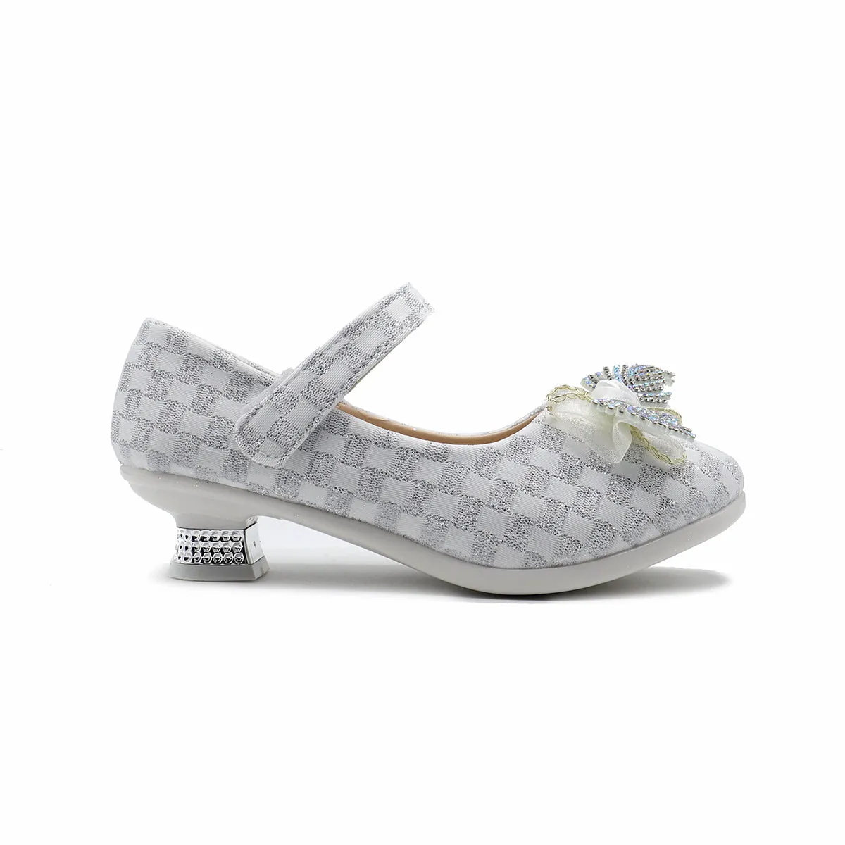 Silver Fancy Court Shoes G70080