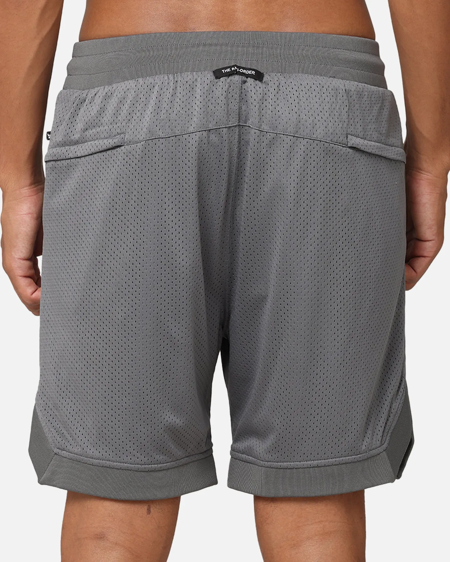 The Anti Order Track Club Basketball Shorts Dark Grey/Grey