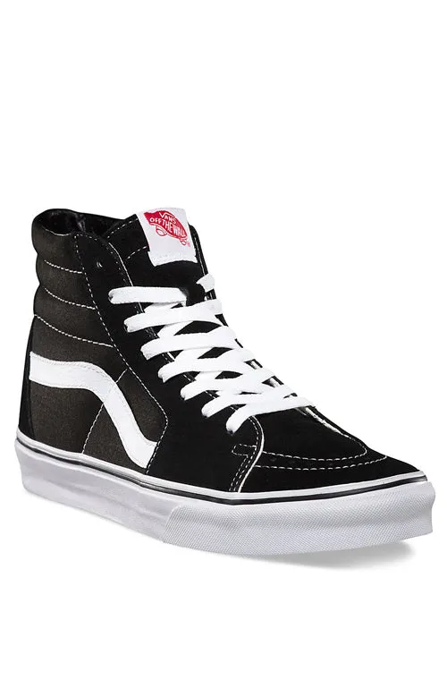 Vans Sk8-Hi Sneakers - Black and White