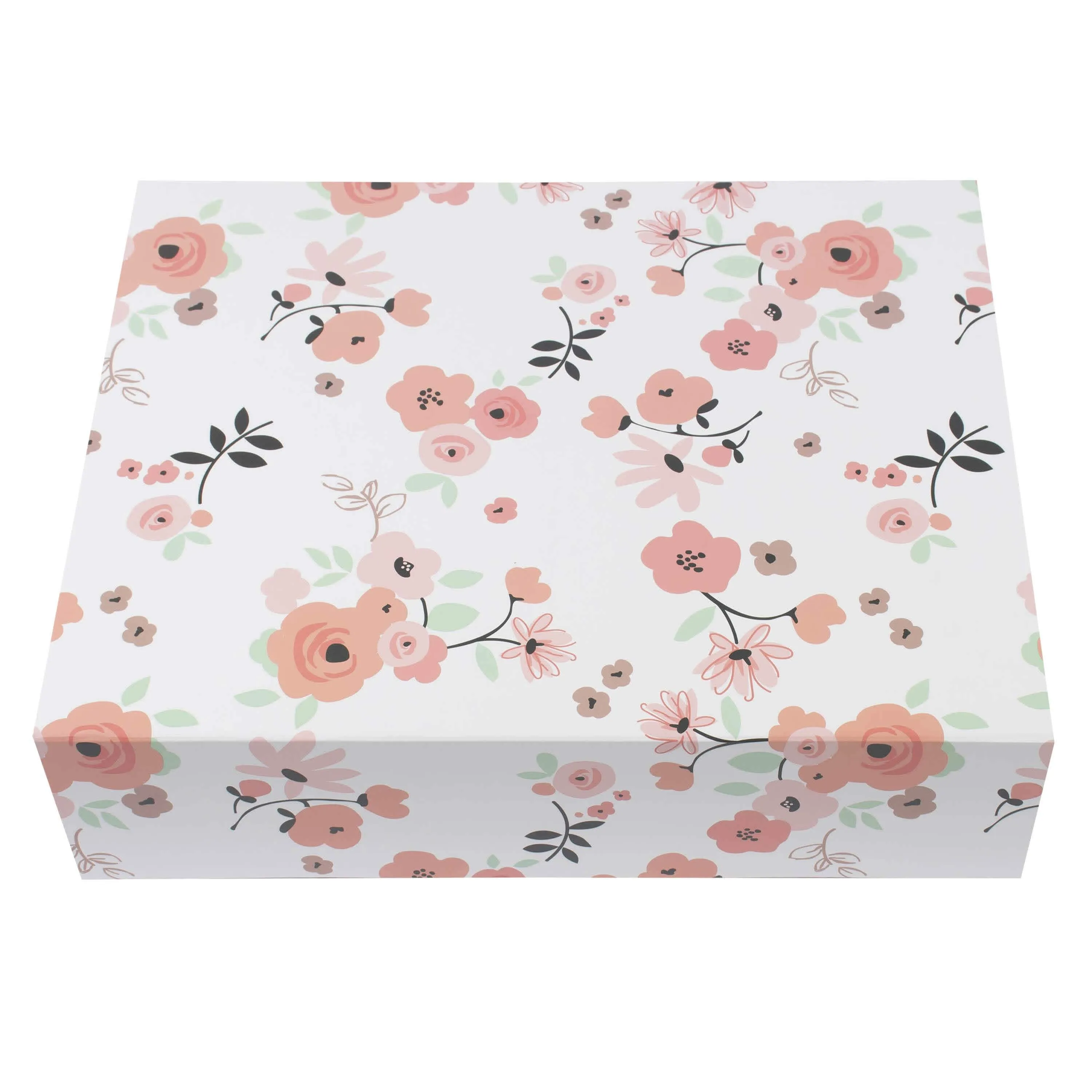 White Floral Deluxe Gift Box