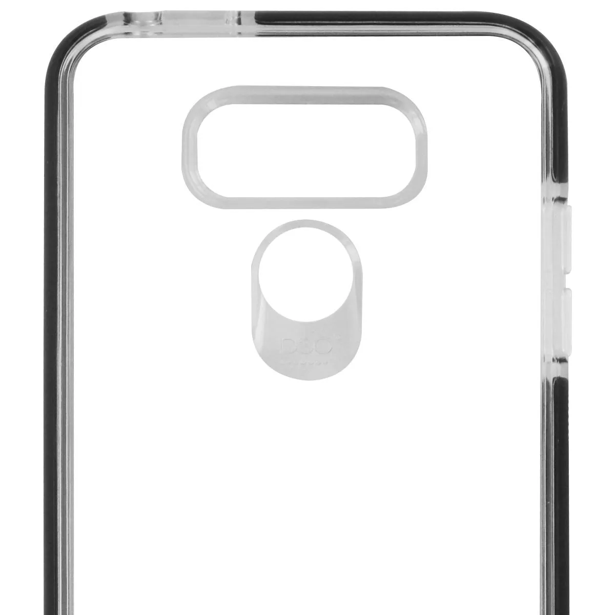 ZAGG Piccadilly Series Hybrid Hardshell Slim Case for LG G6 - Clear / Black